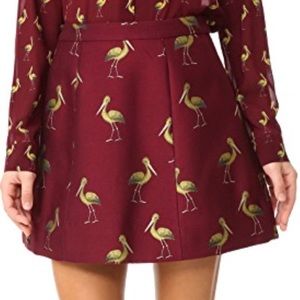 Alice + Olivia Loran Lantern mini skirt